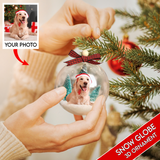 Custom Photo Ornament, Christmas Ball Ornament | Ball Pet