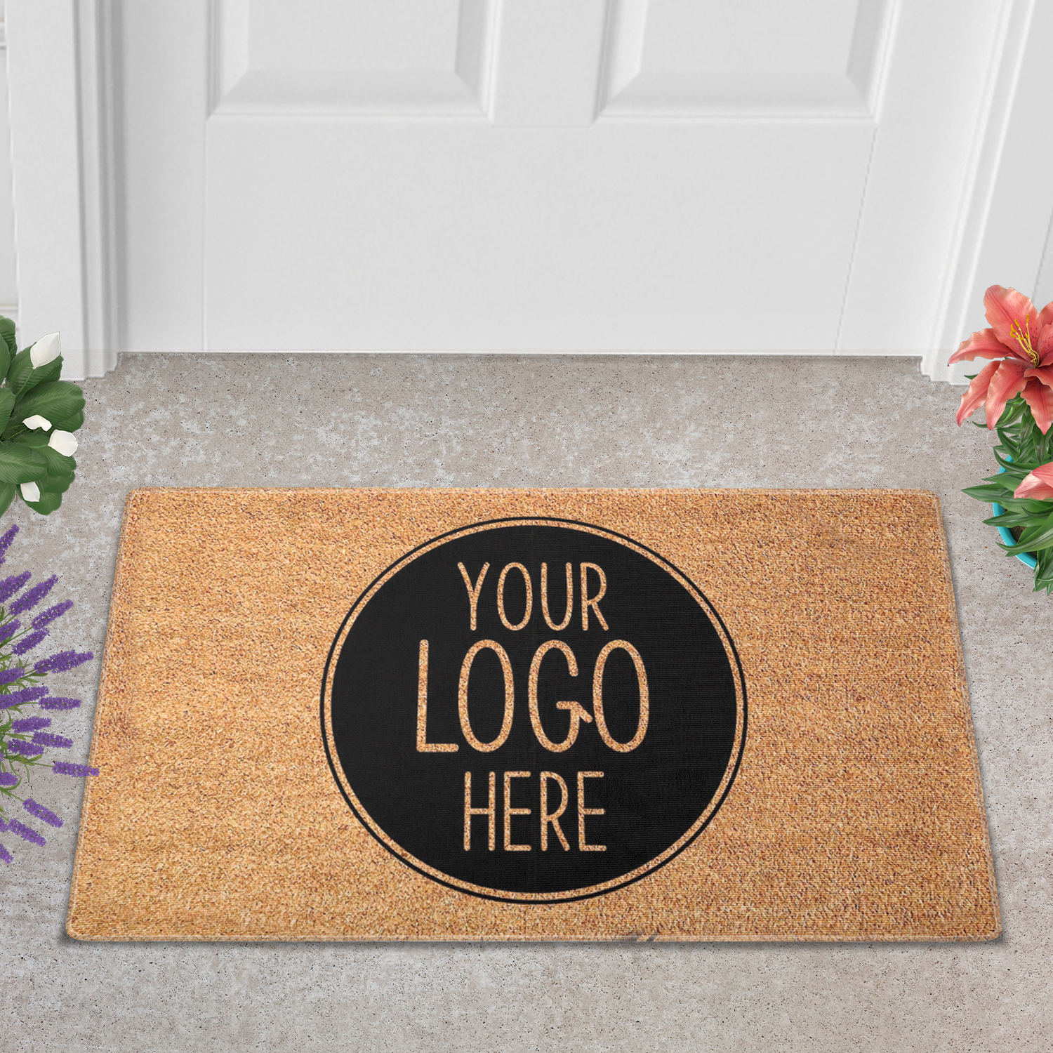 Custom Logo  Doormat,  Business Logo, Customized Welcome Mat, Customer Welcome Mat