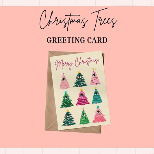Christmas Tree Card, Holiday Card