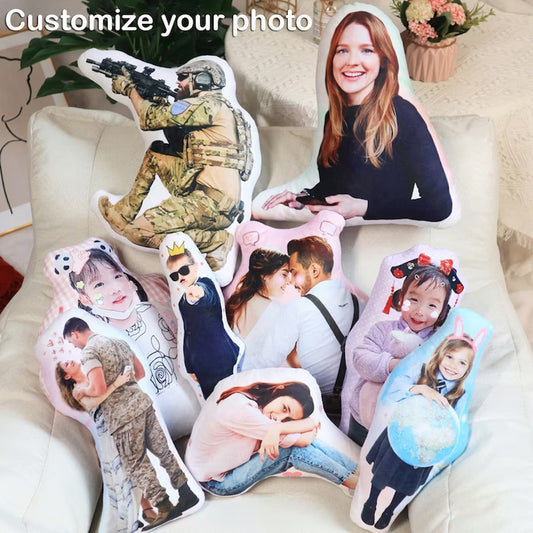 Custom Photo Pillow, 3D Custom Photo Pillow, Best Christmas Gifts