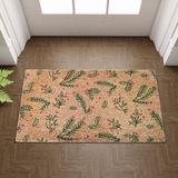 Holly Branches Pattern Doormat