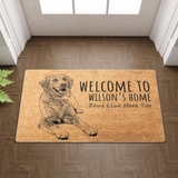 Dog Picture Doormat