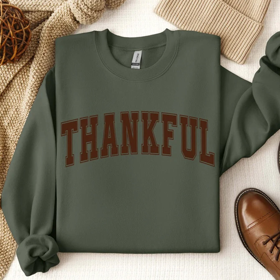 Thankful Shirt, Thankful Shirt, Womens Thanksgiving Tee, Cute Thanksgiving Shirt, Fall Clothing, Thankful Family Shirts