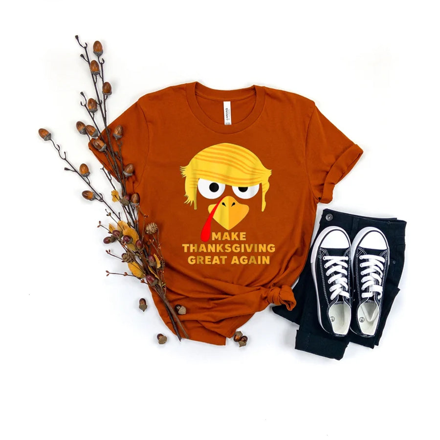 Make Thanksgivings Great Again Shirt, Turkey Day Shirt, Thanksgiving Dinner Shirt, Cute Fall Shirt, Autumn Shirt, Family Thanksgiving Shirt