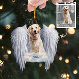 Custom Photo Ornament, You Are My Angel, Memorial, Christmas Gift For Pet Lover, Pet Owner