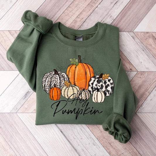 Fall Shirt for Women Thanksgiving Shirt, Hey Pumpkin Shirt, Thanksgiving Shirt, Cute Thanksgiving Tee, Pumpkin T-Shirt