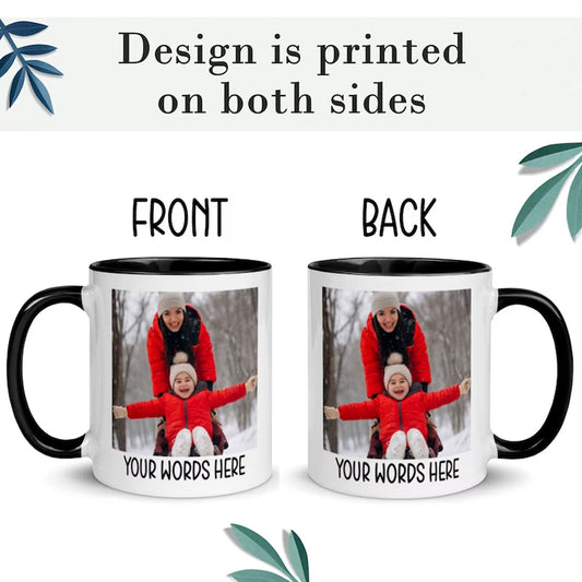 Custom Photo Mug, Personalized Mug With Picture, Custom Mom Gift, Birthday Gift For Mom, Custom Mom Gift Photo Gifts