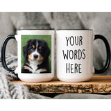 Mugs Personalized, Custom Photo Coffee Mug, Mug with Photo/Text, Wedding Gift, Gifts for Her