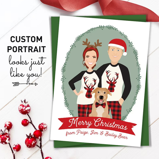 Portrait Christmas Card