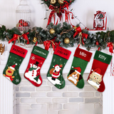 Custom Name Christmas Stockings, Christmas Holiday Decors, Personalized Christmas Stocking, Christmas Gifts