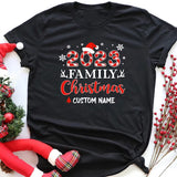 2023 Family Christmas Shirts, Matching Family Christmas T shirt, Christmas Dad Mom Shirt, Xmas Kids Tee, Couple Xmas Shirt, Merry Christmas