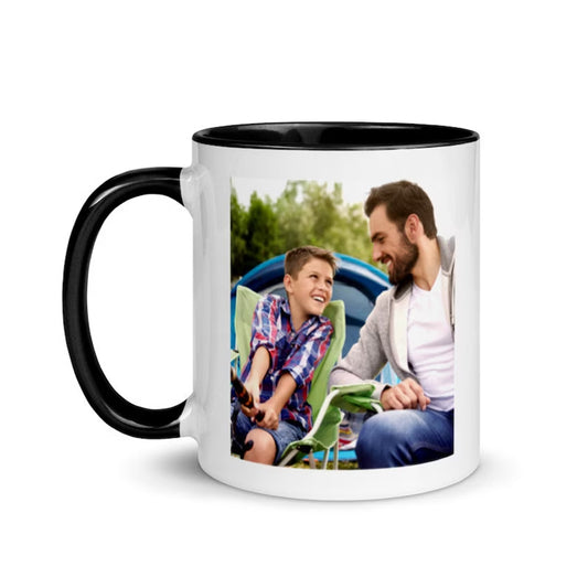 Best Dad Ever Mug, Personalized Photo Mug For Dad, Mug With Picture, Kids Photo Mug, Gif For Dad
