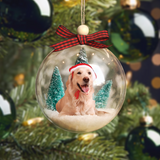 Custom Photo Ornament, Christmas Ball Ornament | Ball Pet