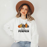 Hello Pumpkin Shirt, Cute Thanksgiving T-Shirt, Fall Tee, Hello Autumn Shirt, Thanksgiving Women's Shirt