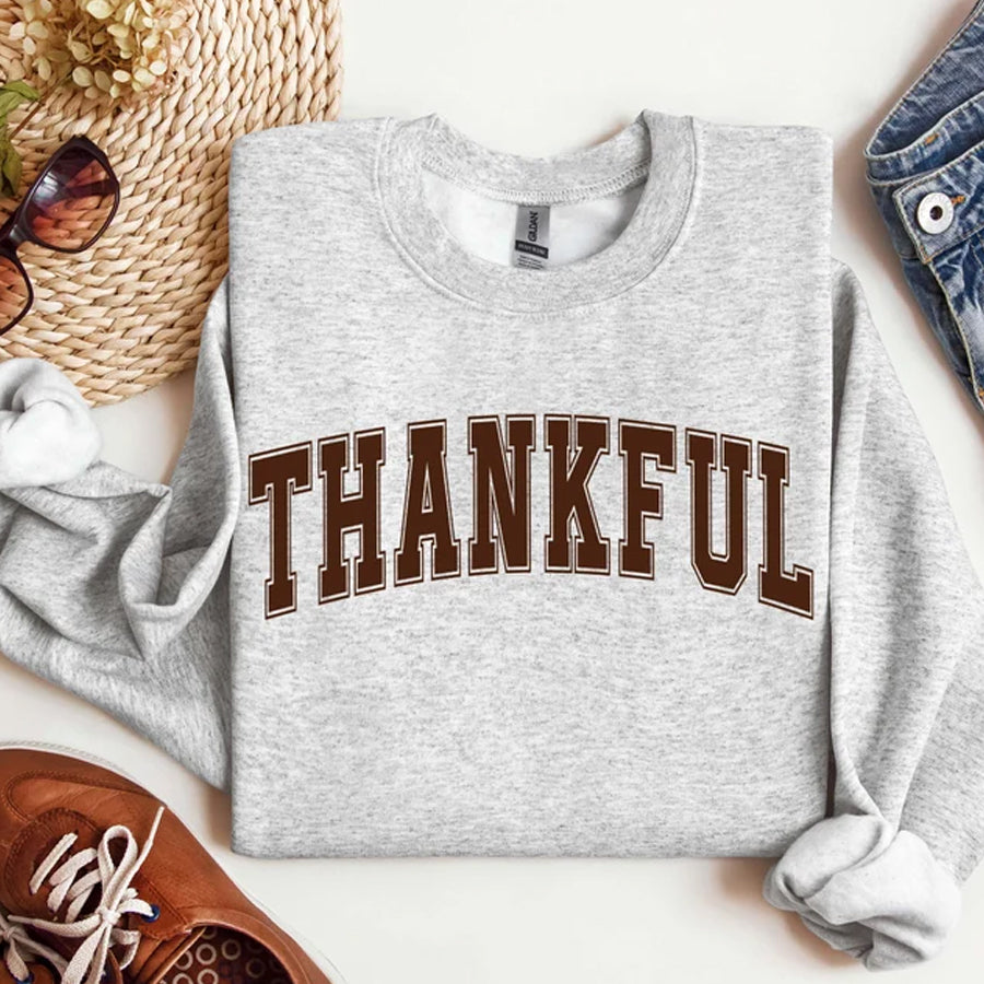 Thankful Shirt, Thankful Shirt, Womens Thanksgiving Tee, Cute Thanksgiving Shirt, Fall Clothing, Thankful Family Shirts