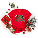 Merry Christmas Buffalo Plaid Shirt, Christmas T-Shirt, Christmas Gift, Women Christmas Shirts, Christmas Tshirt, Xmas