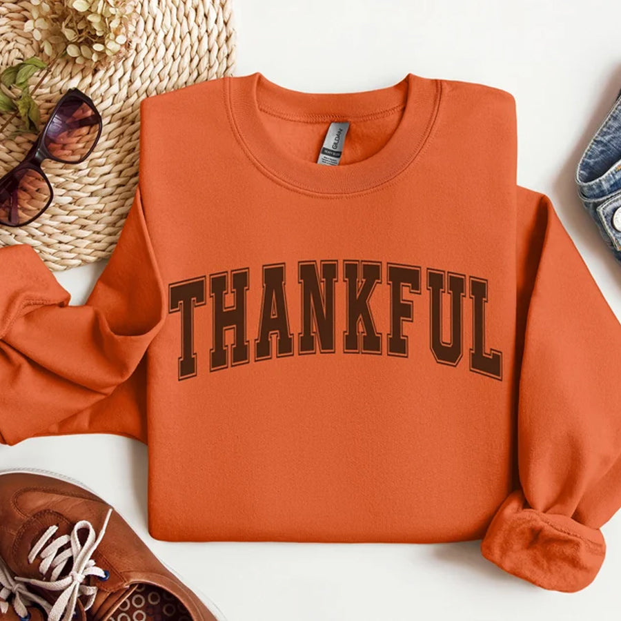 Thankful Shirt, Thankful Shirt, Womens Thanksgiving Tee, Cute Thanksgiving Shirt, Fall Clothing, Thankful Family Shirts