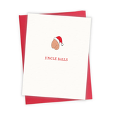 Jingle Balls, Funny Christmas Card, Naughty Greeting Card For Husband, Funny Xmas Card For Boyfriend, Holiday Card