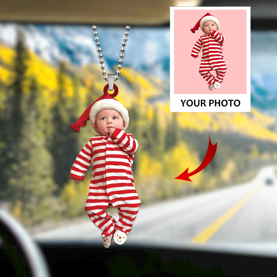 Custom photo Car Ornament | Kid
