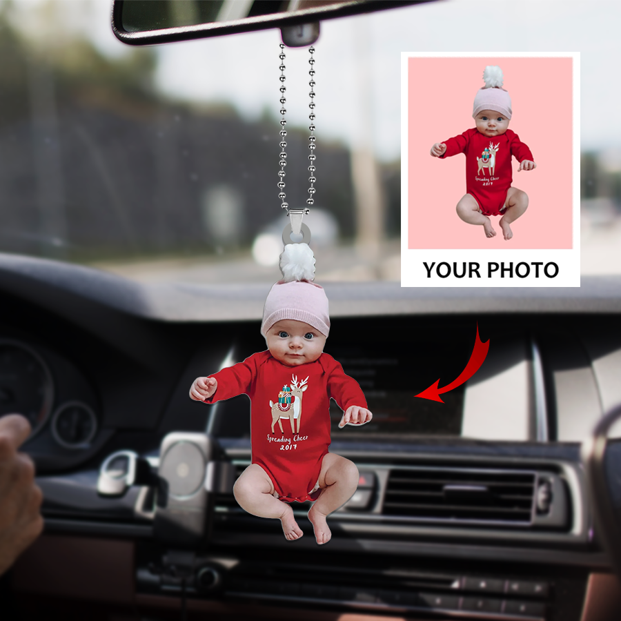 Custom photo Car Ornament | Kid