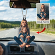 Custom photo Car Ornament | Mom