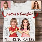Mother And Daughter Best Friend For Life, Mother's Day Gift