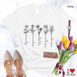 Happy Mother's Day  T-Shirt , Custom Flower Month T-shirt, Gift For Mom, Gift For Mom, Best Gift For Mother