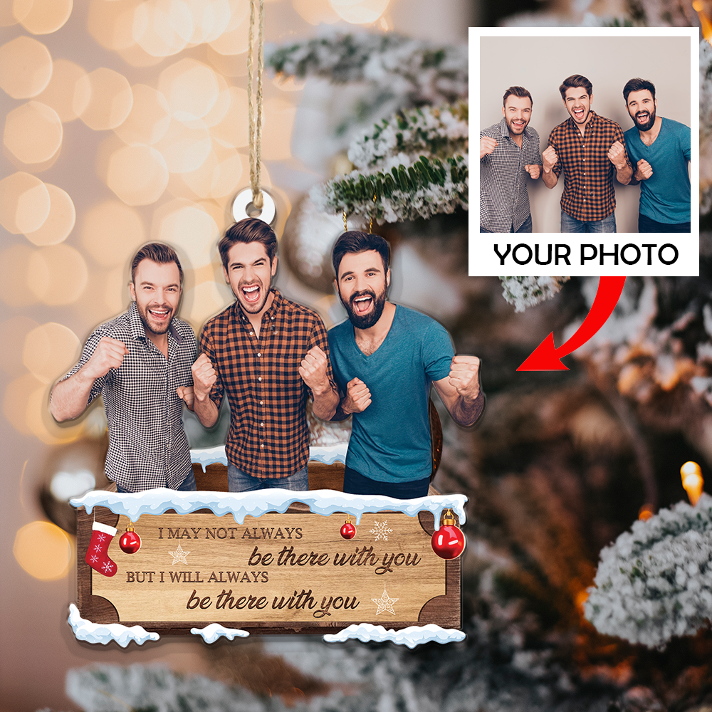 Custom photo Ornament | With You