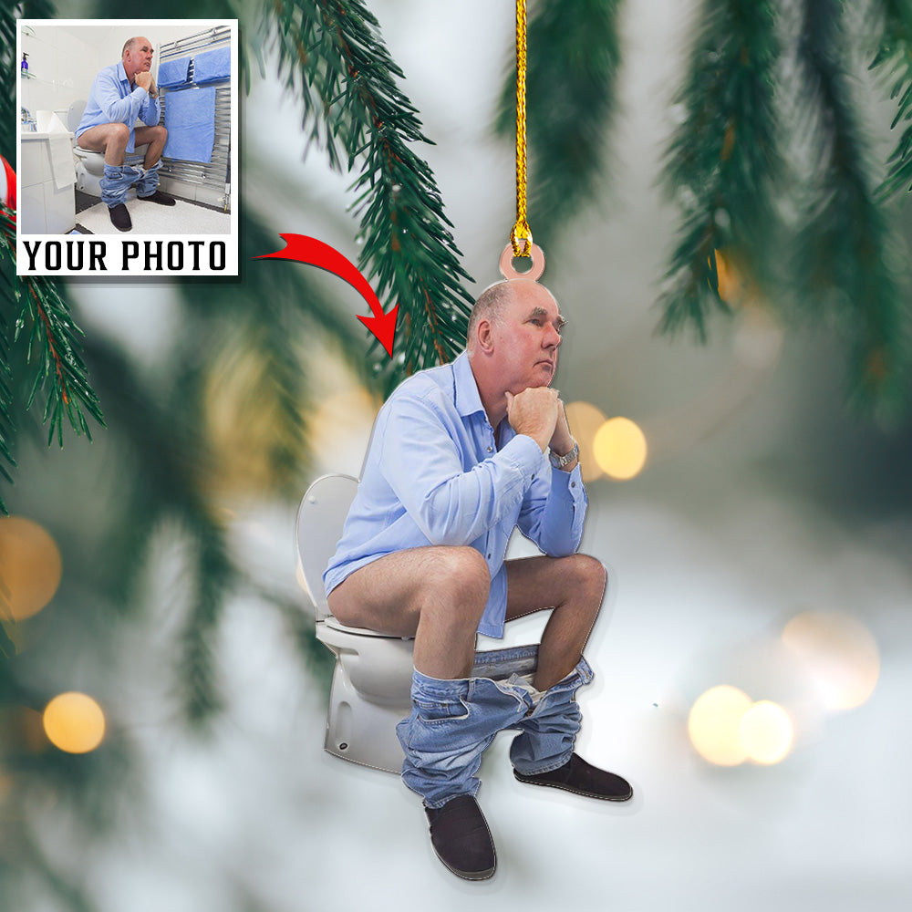 Custom photo Ornament | Funny