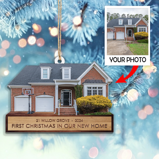 Custom photo Ornament | NewH