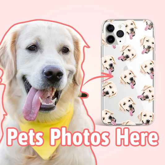 Custom Pets Phone Case, Personalized Photo Gifts, Phone Case With Custom Photo, Gift For Pets Lover