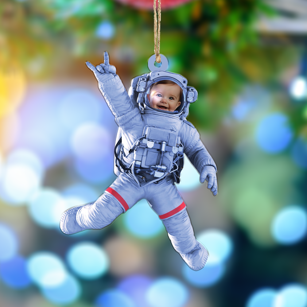 Custom photo Ornament | Astronaut