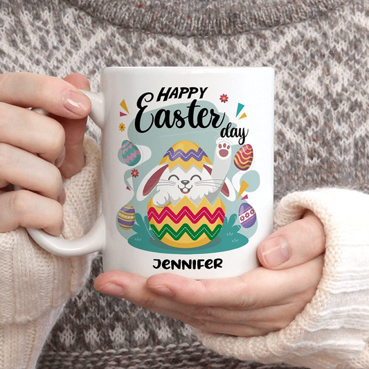 Customized Easter's Day Mug, , Custom Mug For Easter, Gift For Family, Friends, Mug For Easter