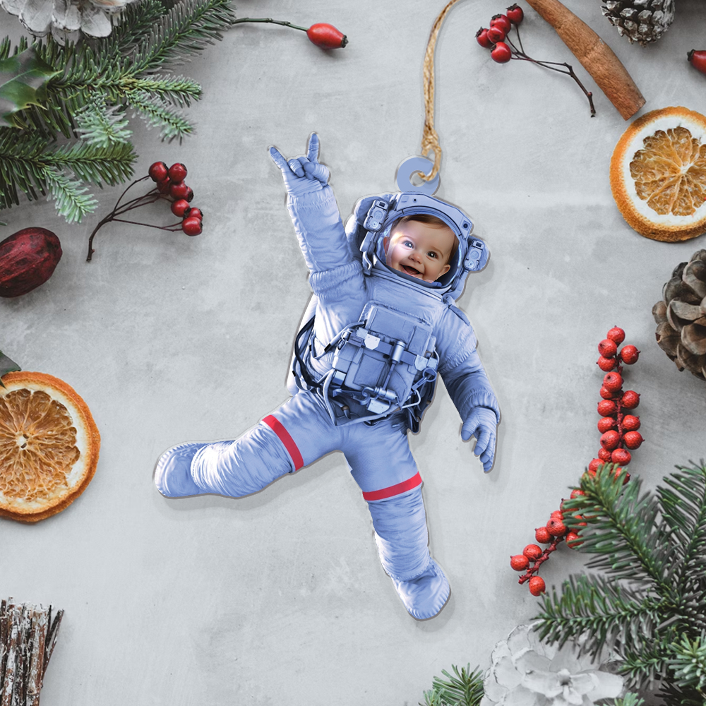 Custom photo Ornament | Astronaut