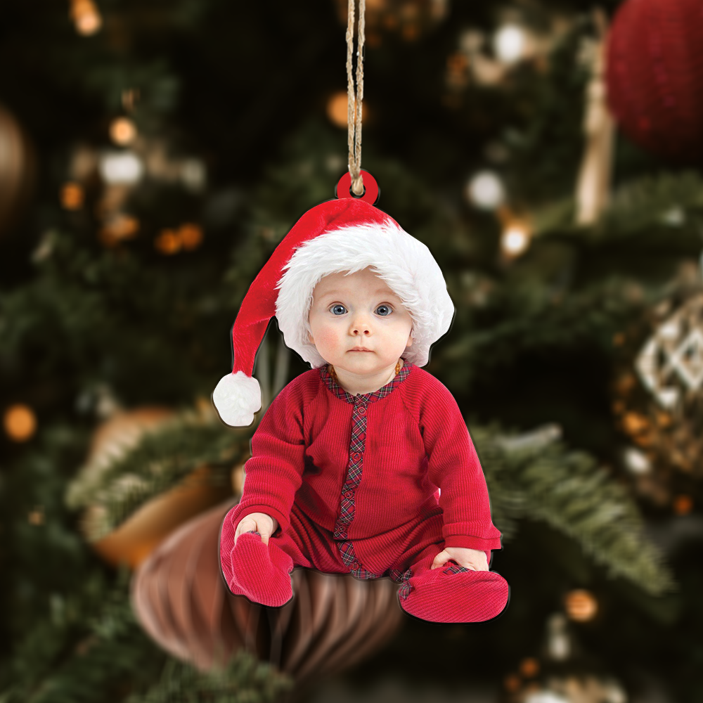 Custom photo Ornament | kid