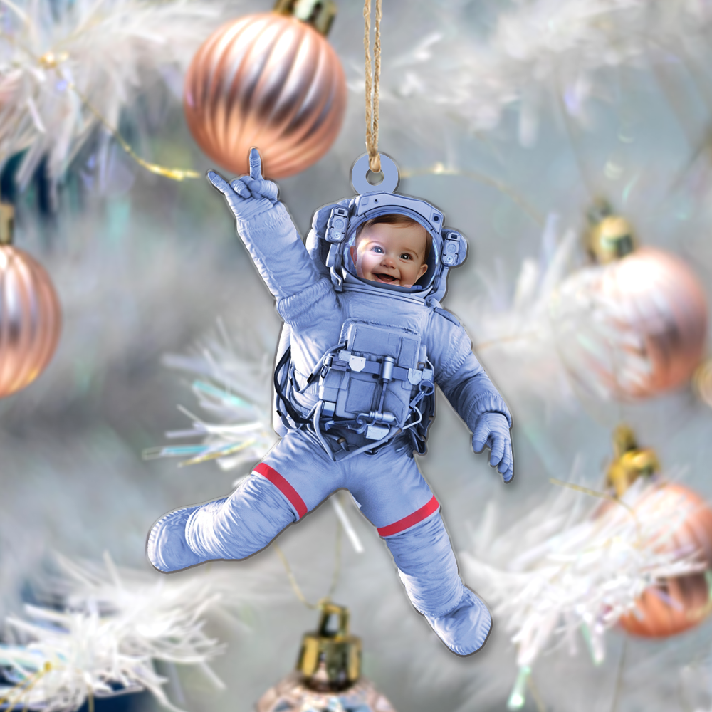 Custom photo Ornament | Astronaut