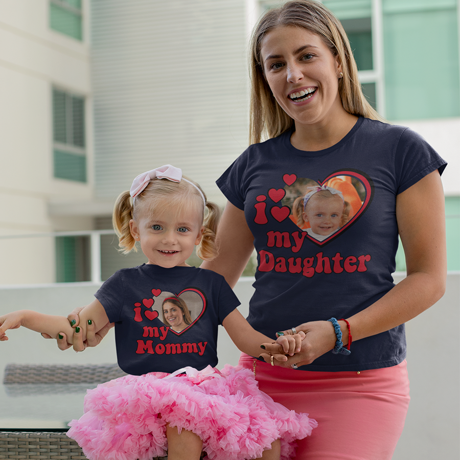 I Love You Mommy Shirt, I Love You Daughter Shirt, Mother's Day Gift Tshirt