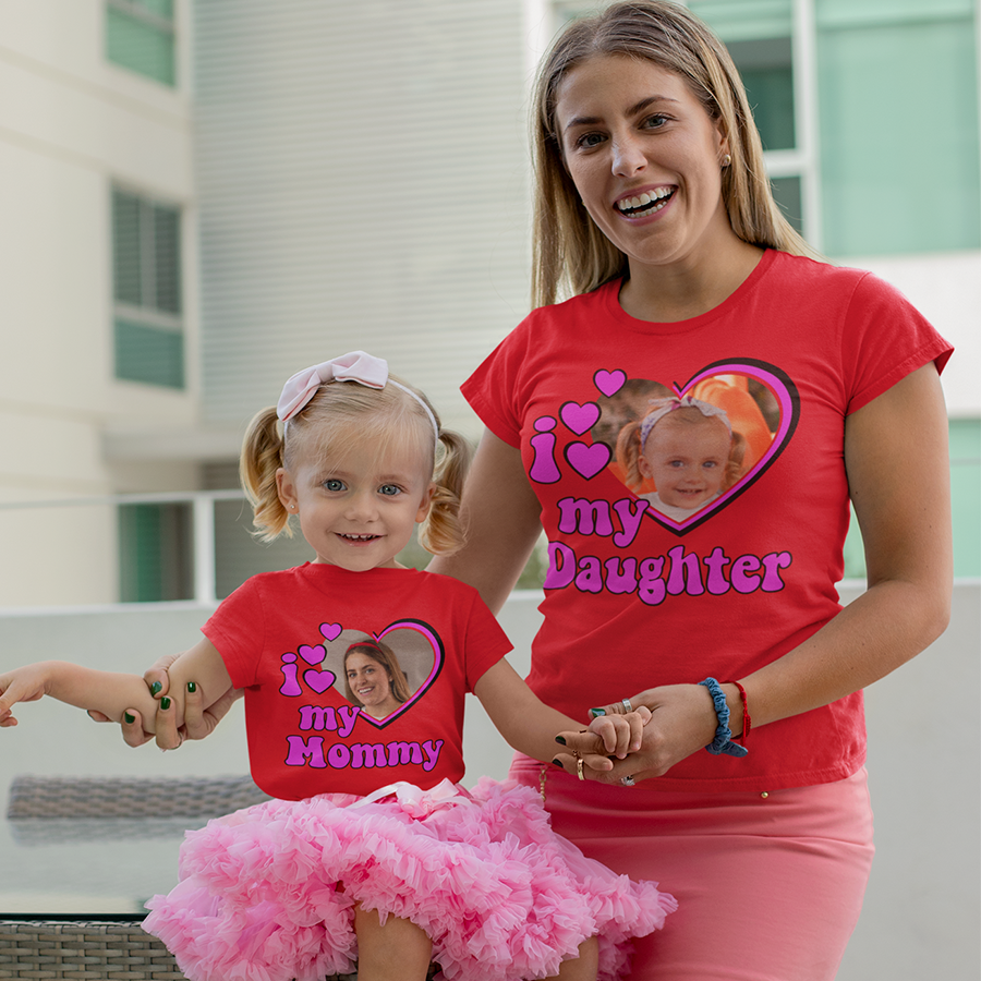 I Love You Mommy Shirt, I Love You Daughter Shirt, Mother's Day Gift Tshirt