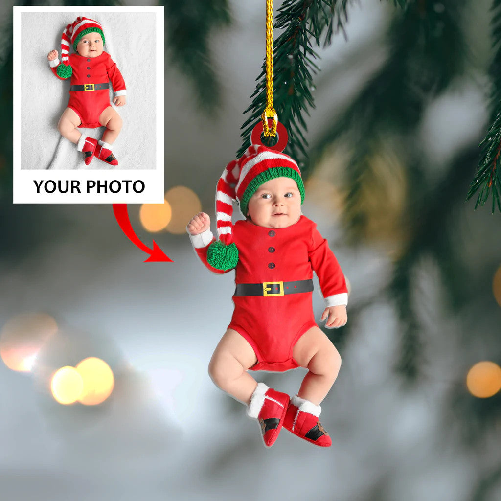 Custom Photo Ornament | Kids