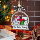 Personalized Gingerbread Ornament Christmas 3, Cookie Family Names | Gingerbread