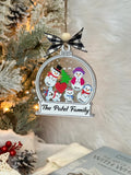 Personalized Gingerbread Ornament Christmas 3, Cookie Family Names | Gingerbread